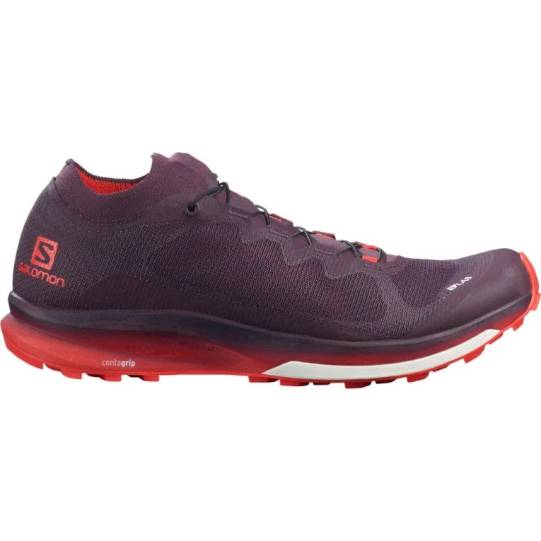 Salomon S/Lab Ultra 3 Trailove Bezecke Tenisky Panske Bordove | SK 2MJZFD